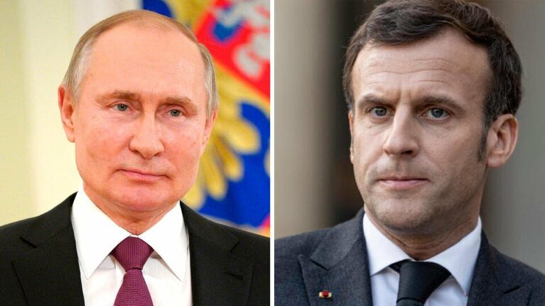 Putin Makron
